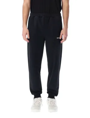 Helmut Lang Logo Detailed Straight Leg Track Pants