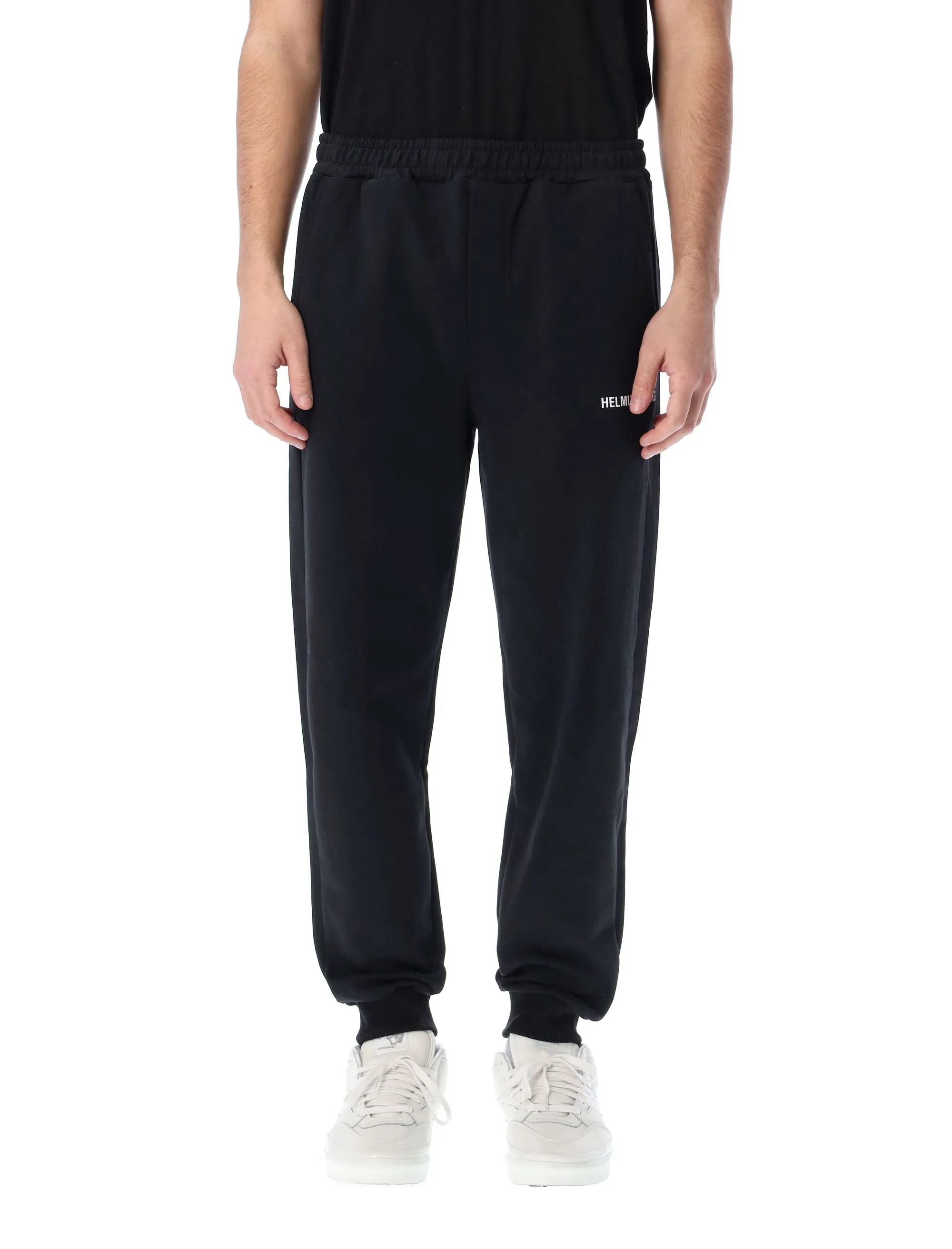 Helmut Lang Logo Detailed Straight Leg Track Pants