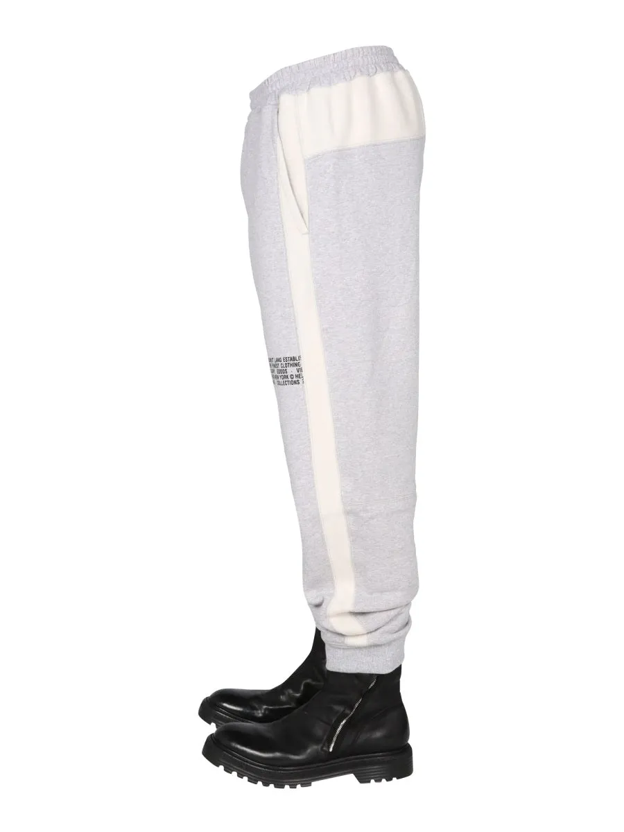 Helmut Lang Logo Detailed Track Pants