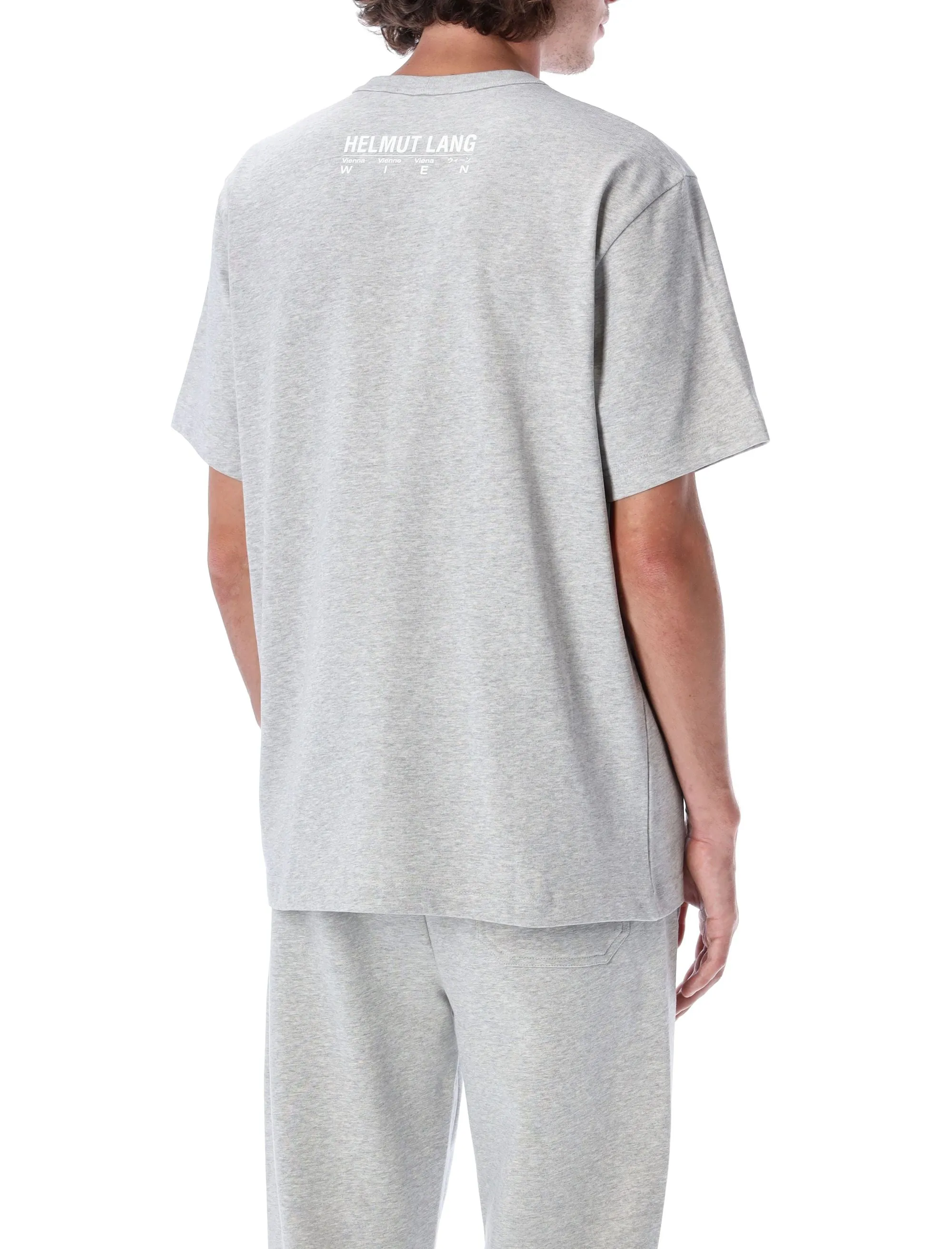 Helmut Lang Vienna Graphic Printed Crewneck T-Shirt