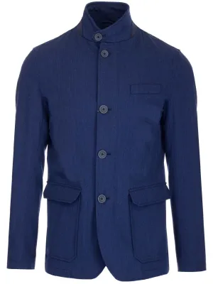 Herno Flap-Pocket Tailored Jacket