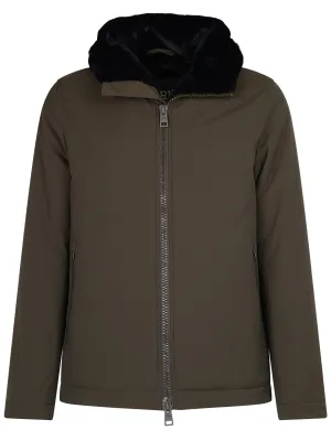 Herno Zip-Up Hooded Jacket