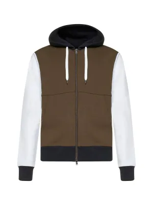 Herno Zip-Up Panelled Bomber Jacket