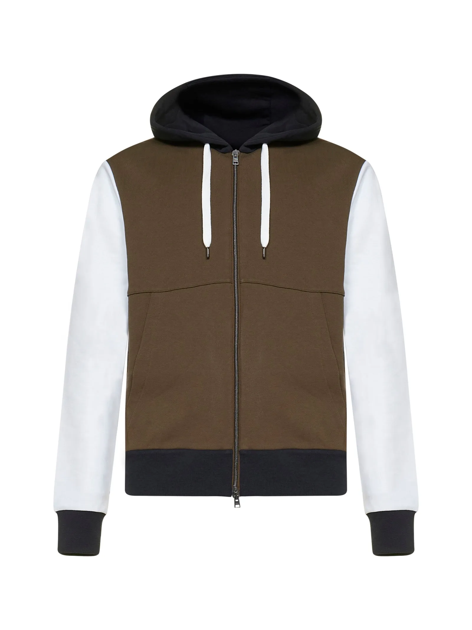 Herno Zip-Up Panelled Bomber Jacket
