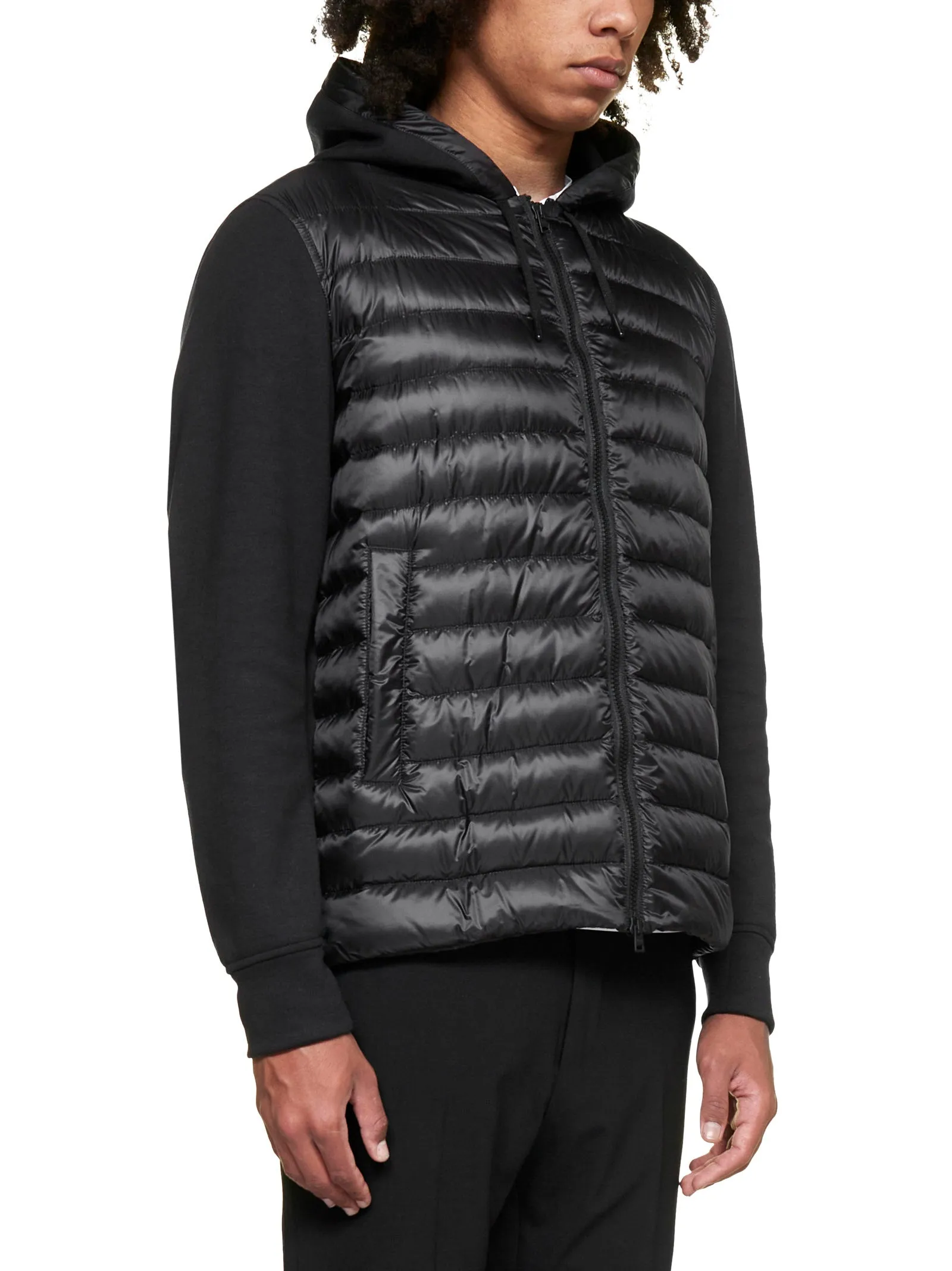Herno Zipped Hooded Down Jacket