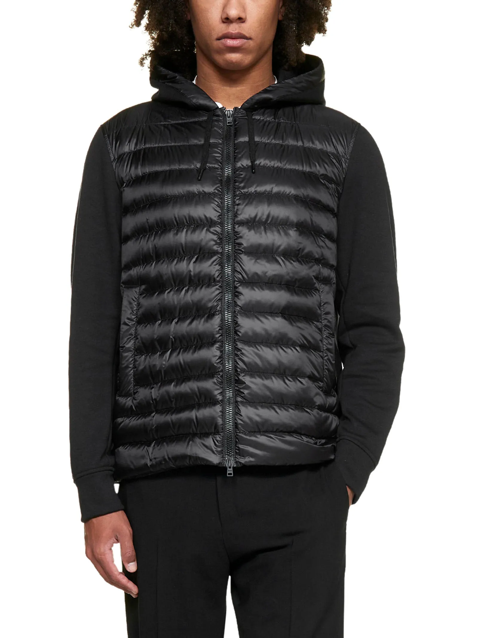Herno Zipped Hooded Down Jacket