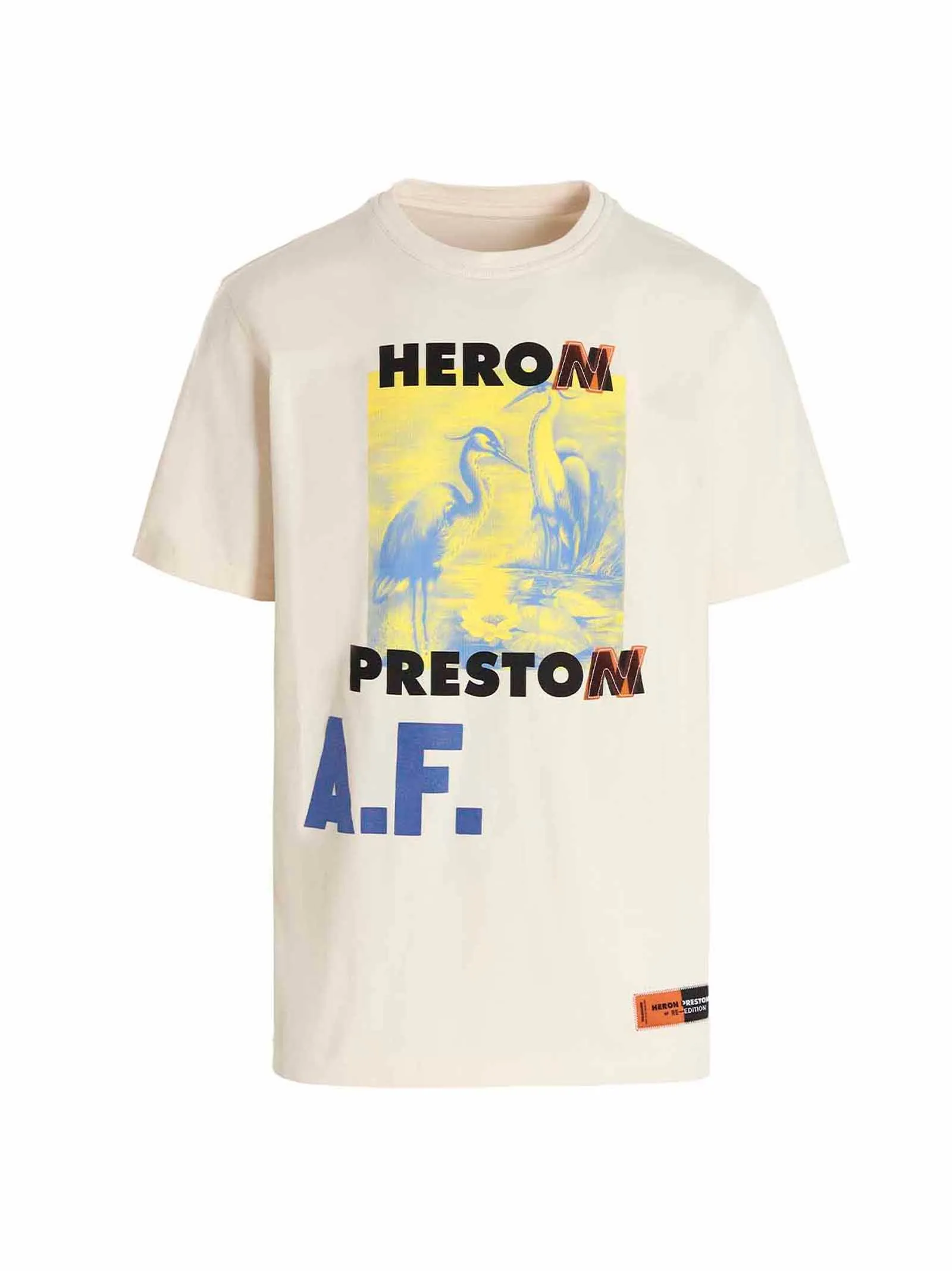 Heron Preston Graphic Printed Crewneck T-Shirt