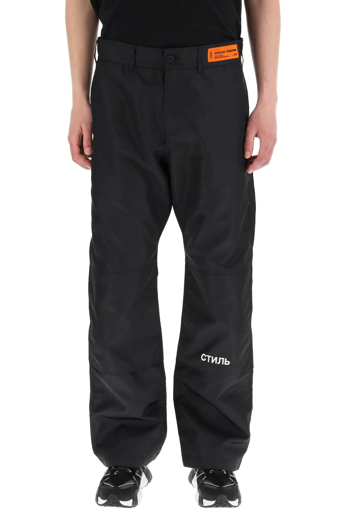 Heron Preston Logo Embroidered Cargo Pants