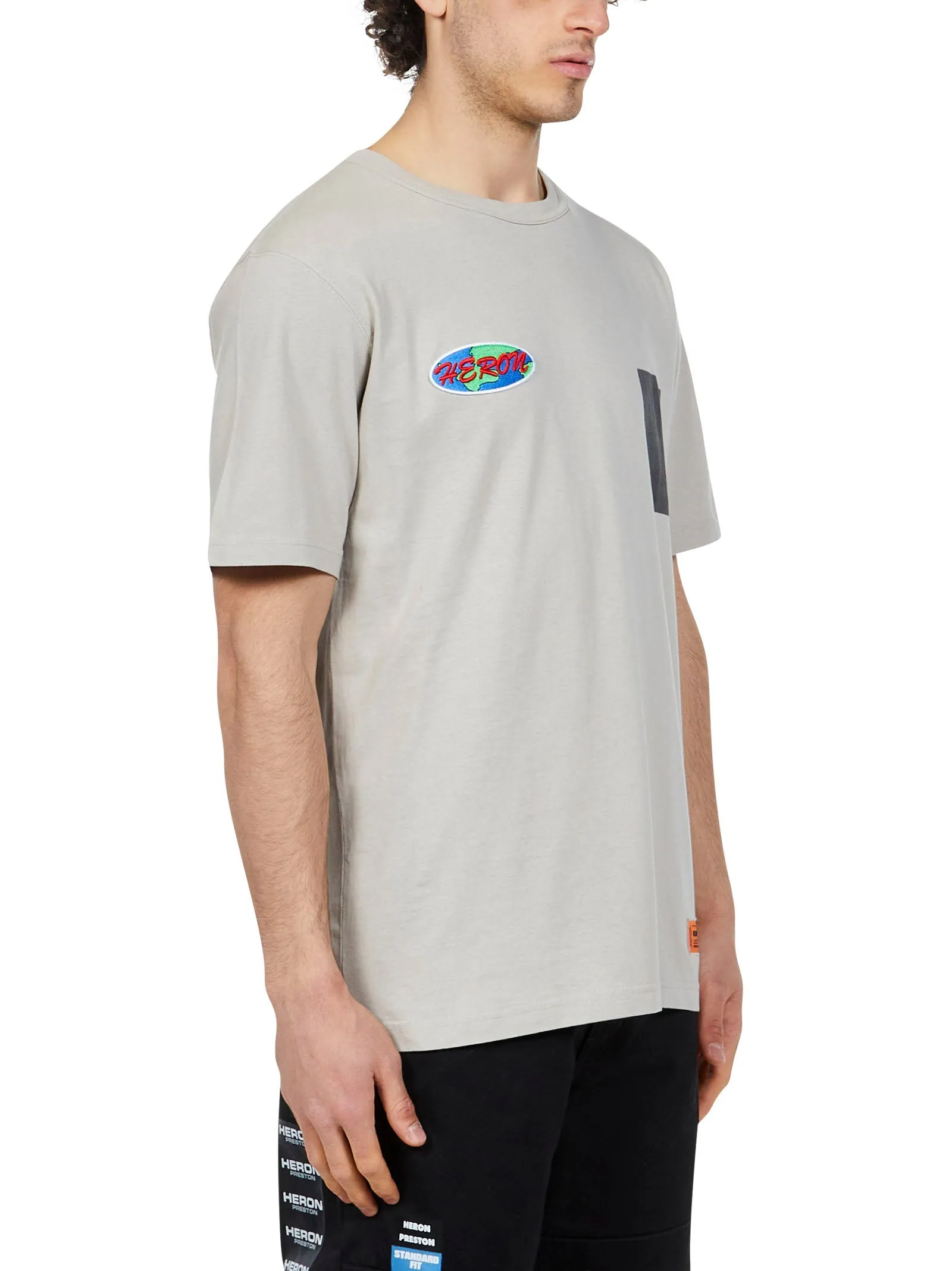 Heron Preston Logo Patch Crewneck T-Shirt