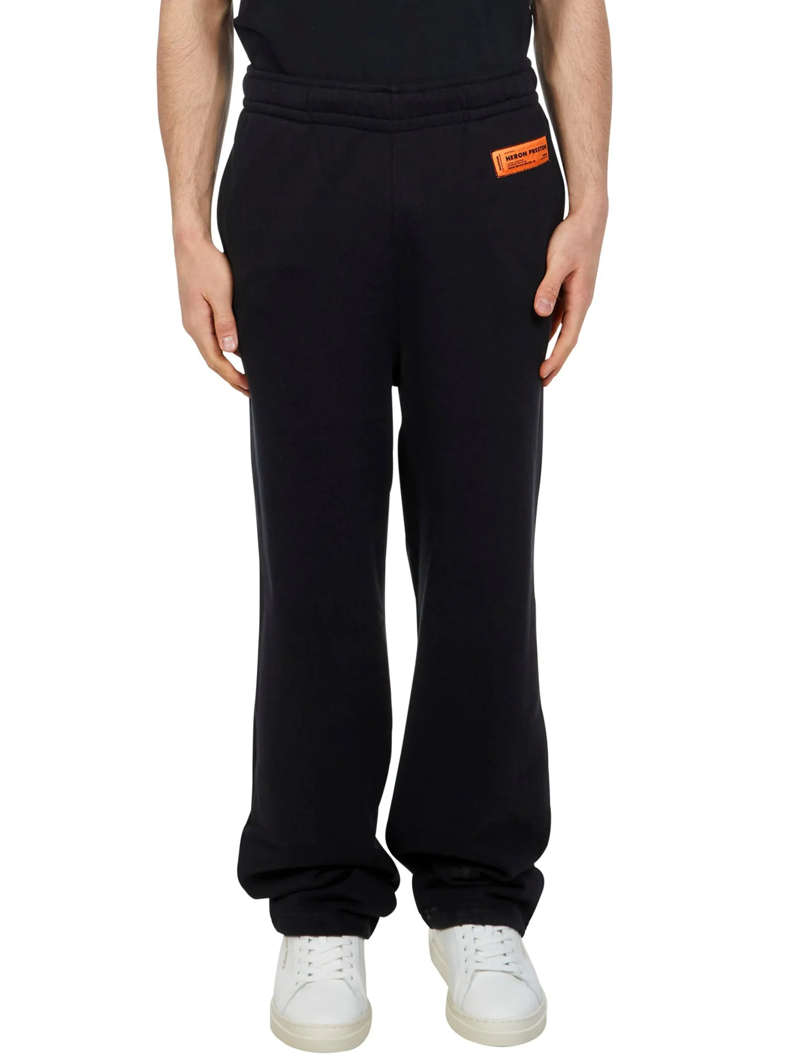 Heron Preston Logo Patch Wide Leg Trousers