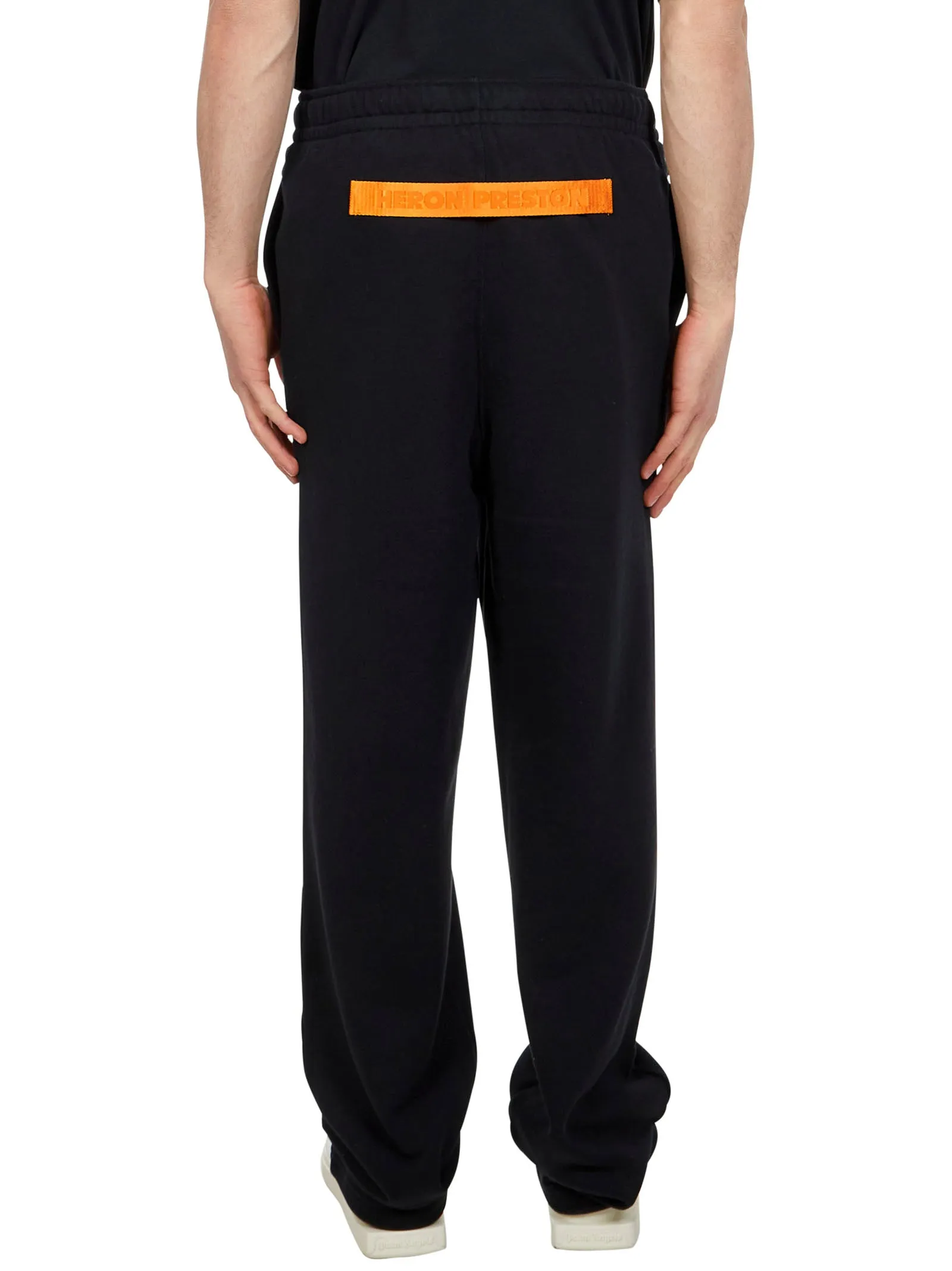 Heron Preston Logo Patch Wide Leg Trousers