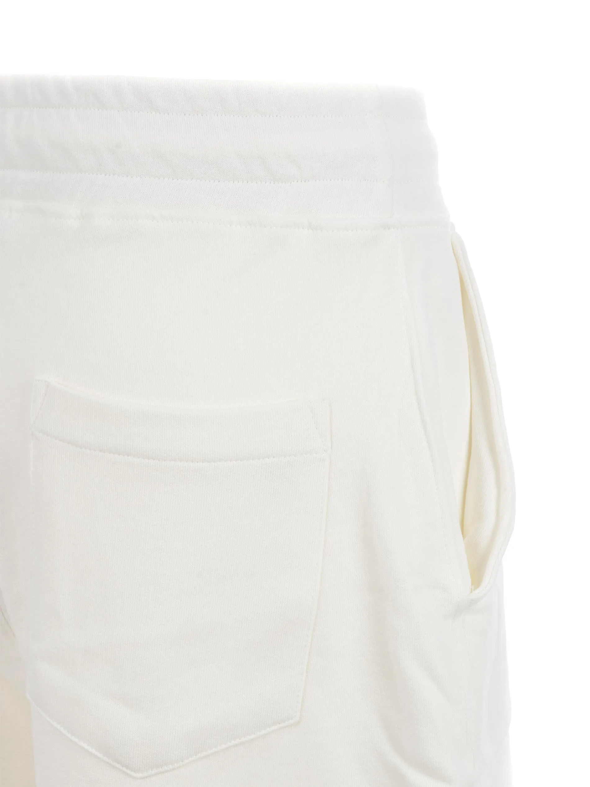 Ih Nom Uh Nit Logo Print Raw Edge Shorts