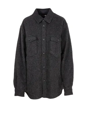 Isabel Marant Domiki Long Sleeved Shirt Jacket