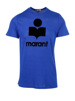 Isabel Marant Flocked Logo T-Shirt