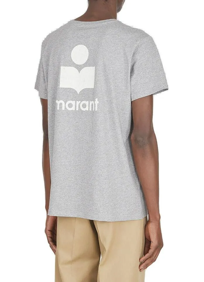 Isabel Marant Logo Print Crewneck T-Shirt