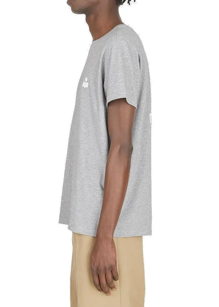 Isabel Marant Logo Print Crewneck T-Shirt