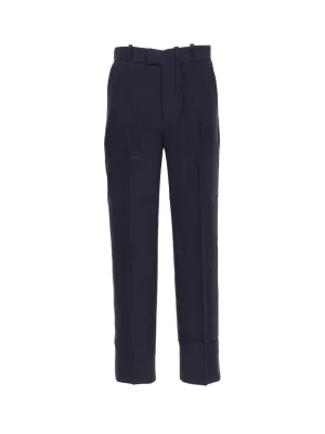 Jacquemus Pleat Detail Straight-Leg Pants