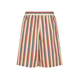Jil Sander Elastic Waistband Striped Shorts