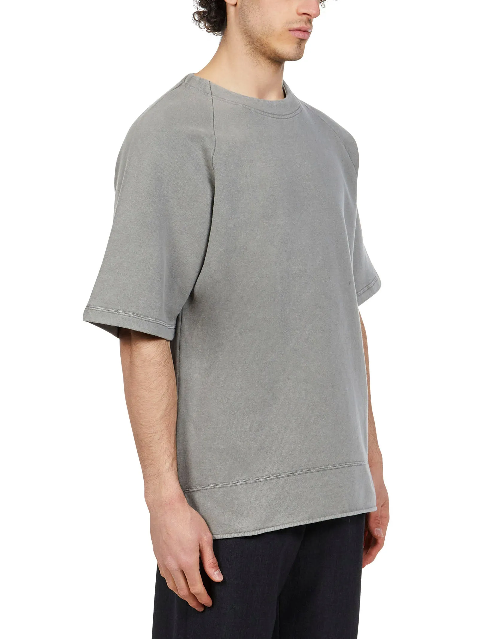 Jil Sander Seam Detailed Crewneck T-Shirt