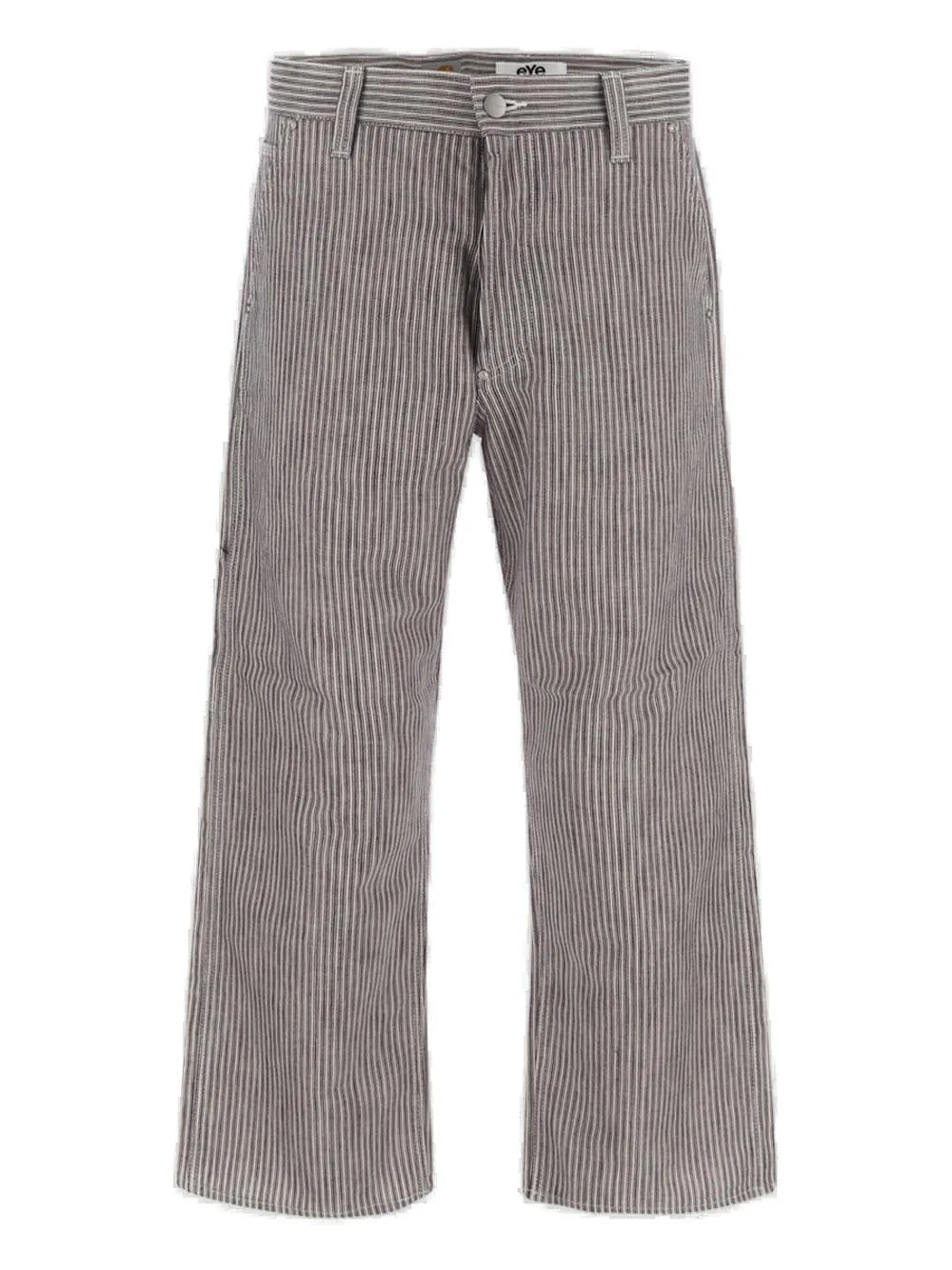 Junya Watanabe Pinstripe Straight Leg Cargo Pants