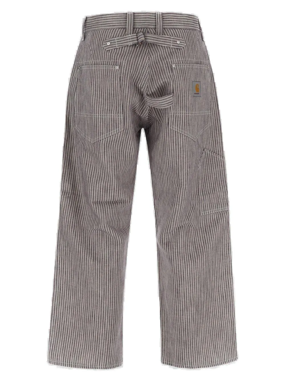 Junya Watanabe Pinstripe Straight Leg Cargo Pants