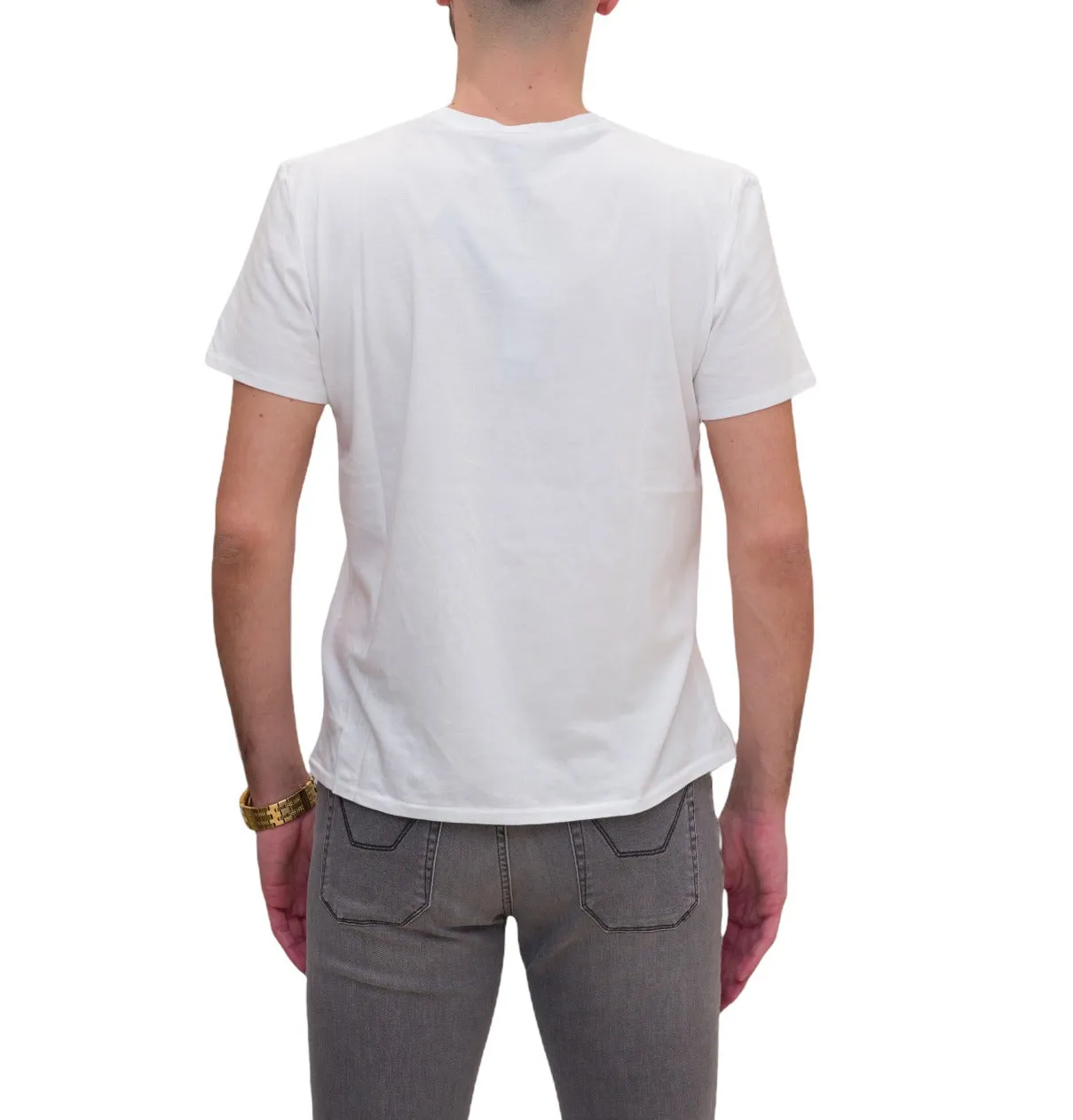 Just Cavalli Logo Printed Crewneck T-Shirt