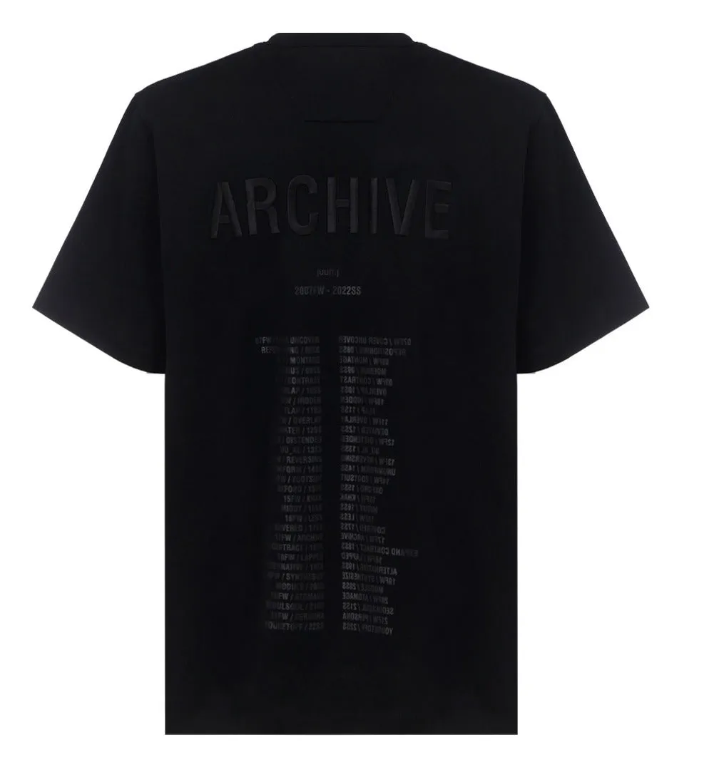 Juun J Logo Embroidered Crewneck T-Shirt
