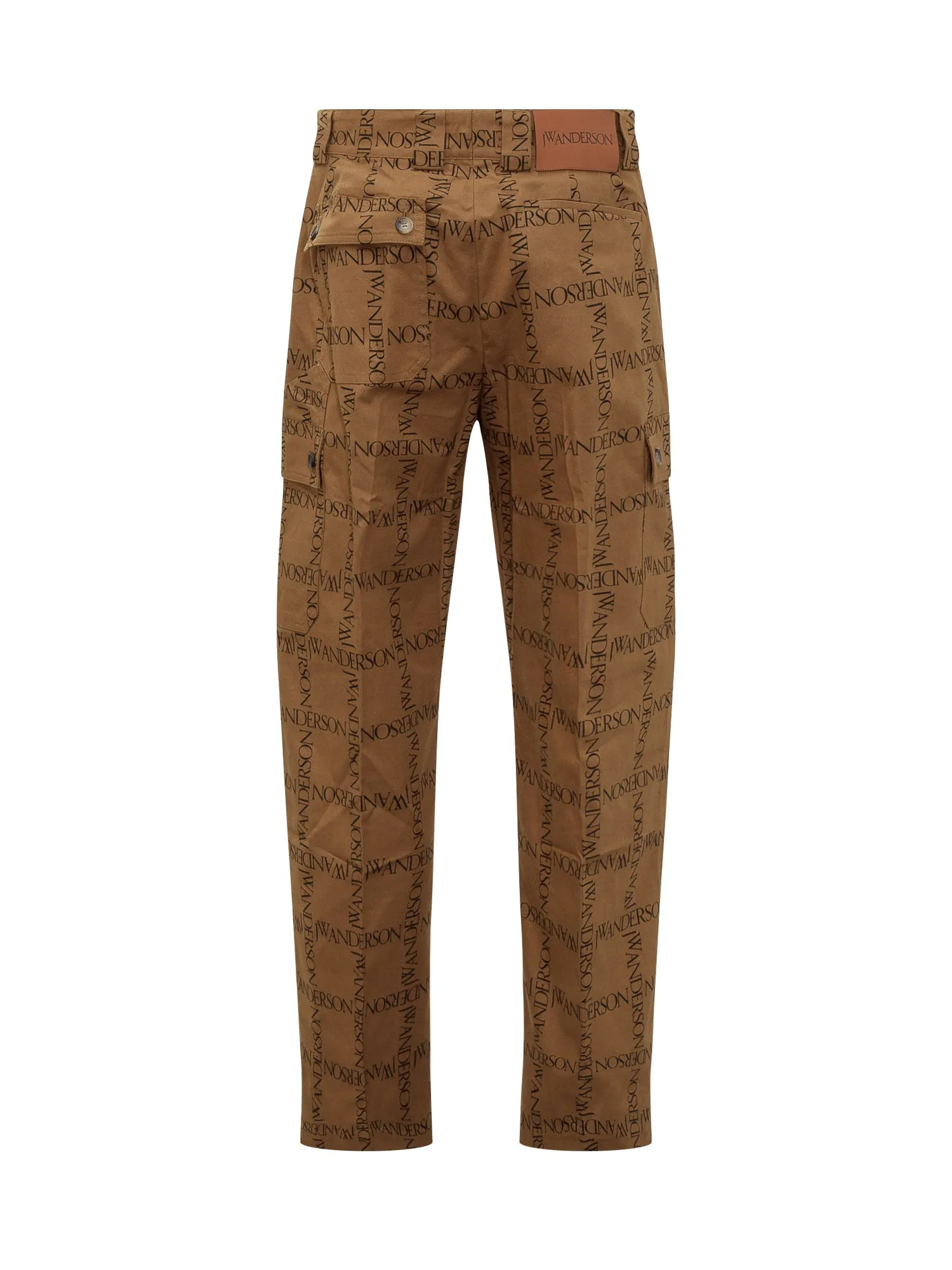 JW Anderson Allover Logo Print Trousers