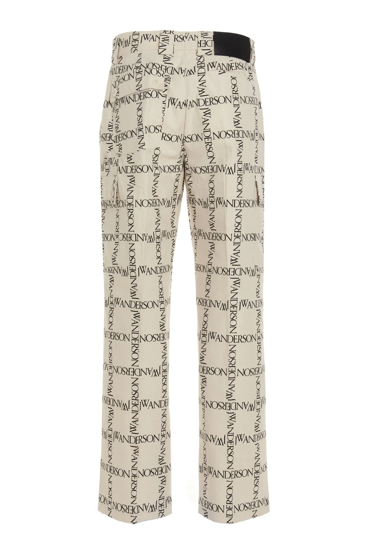 JW Anderson Allover Logo Printed Trousers