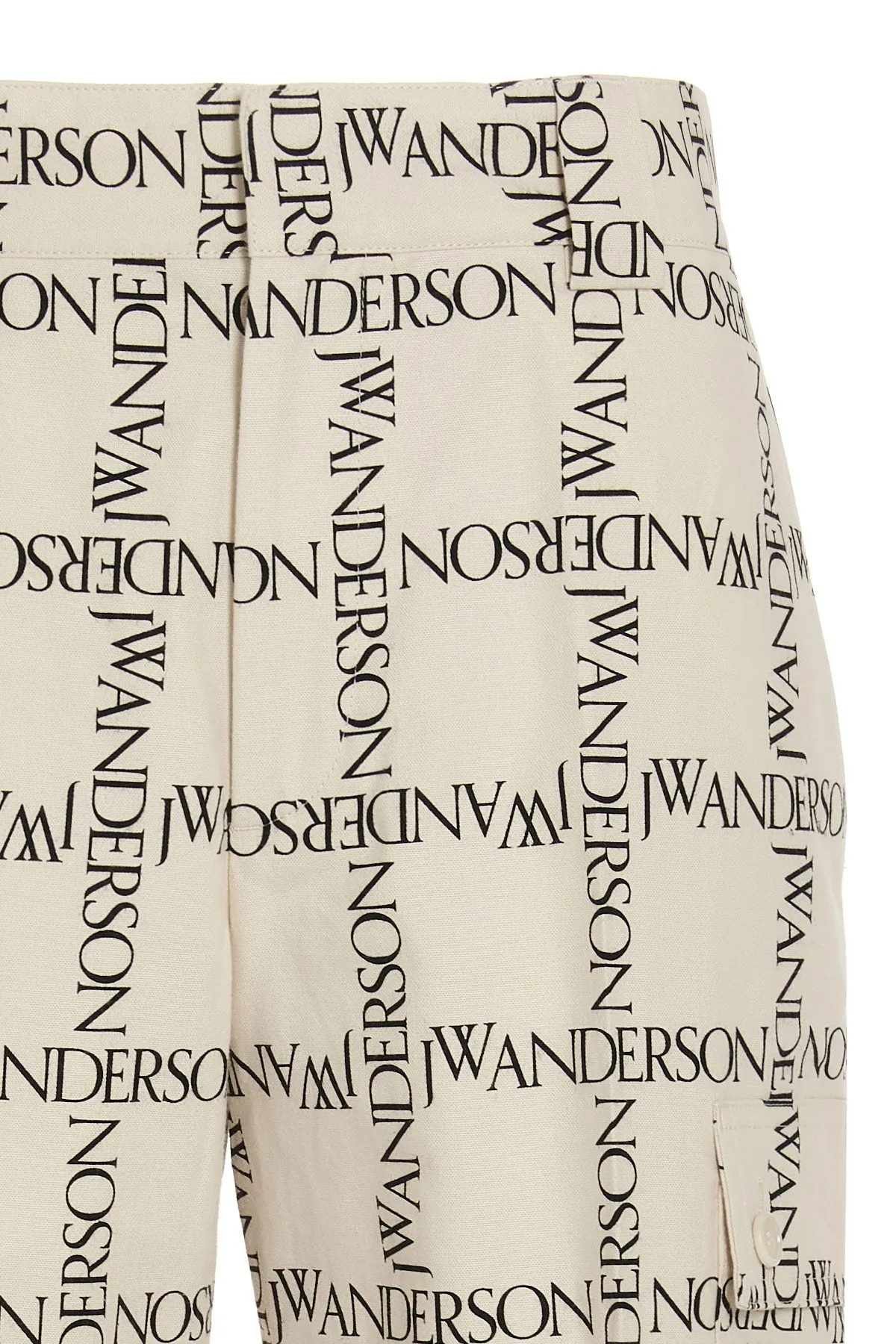 JW Anderson Allover Logo Printed Trousers
