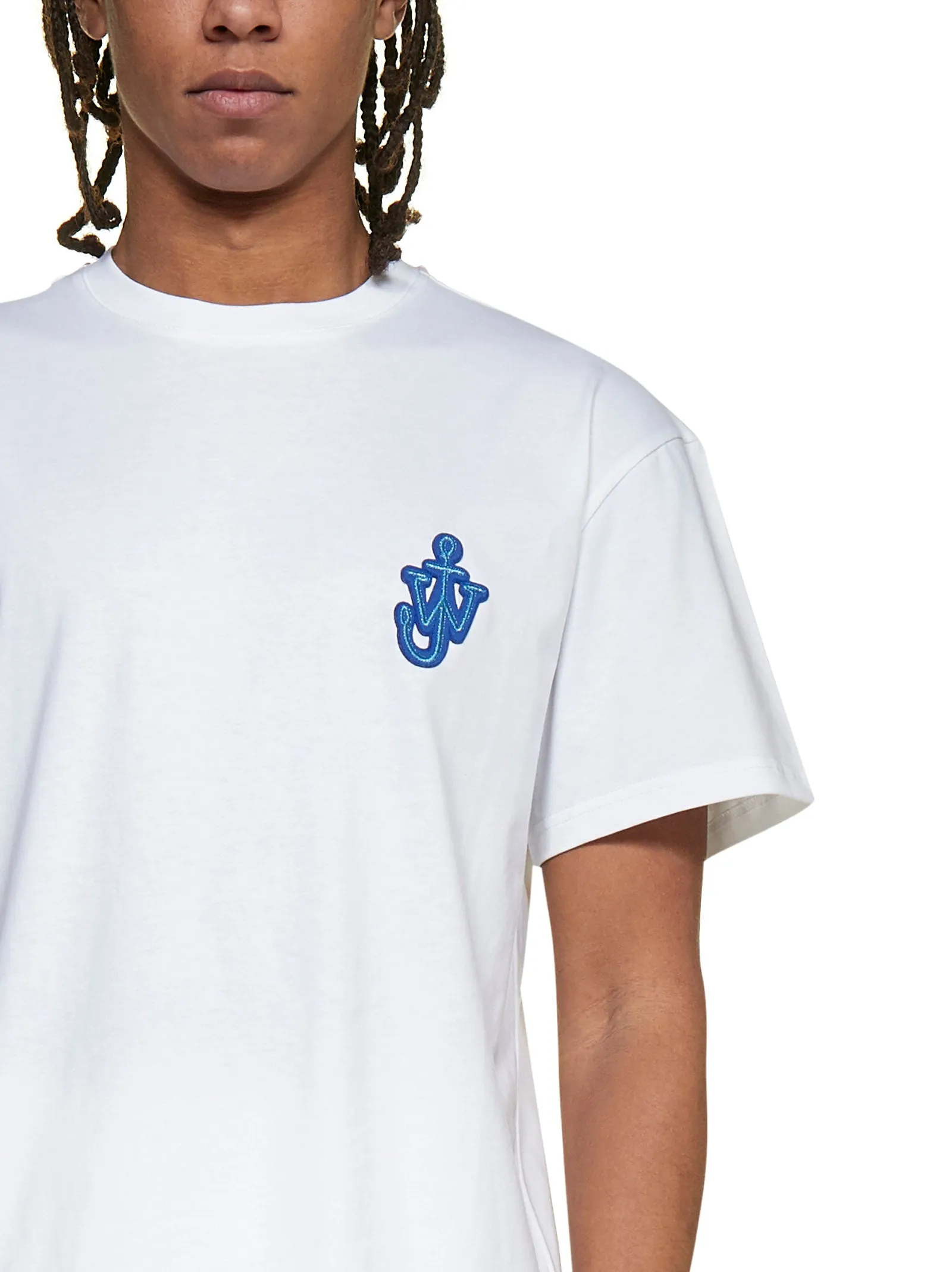 JW Anderson Logo Embroidered Crewneck T-Shirt