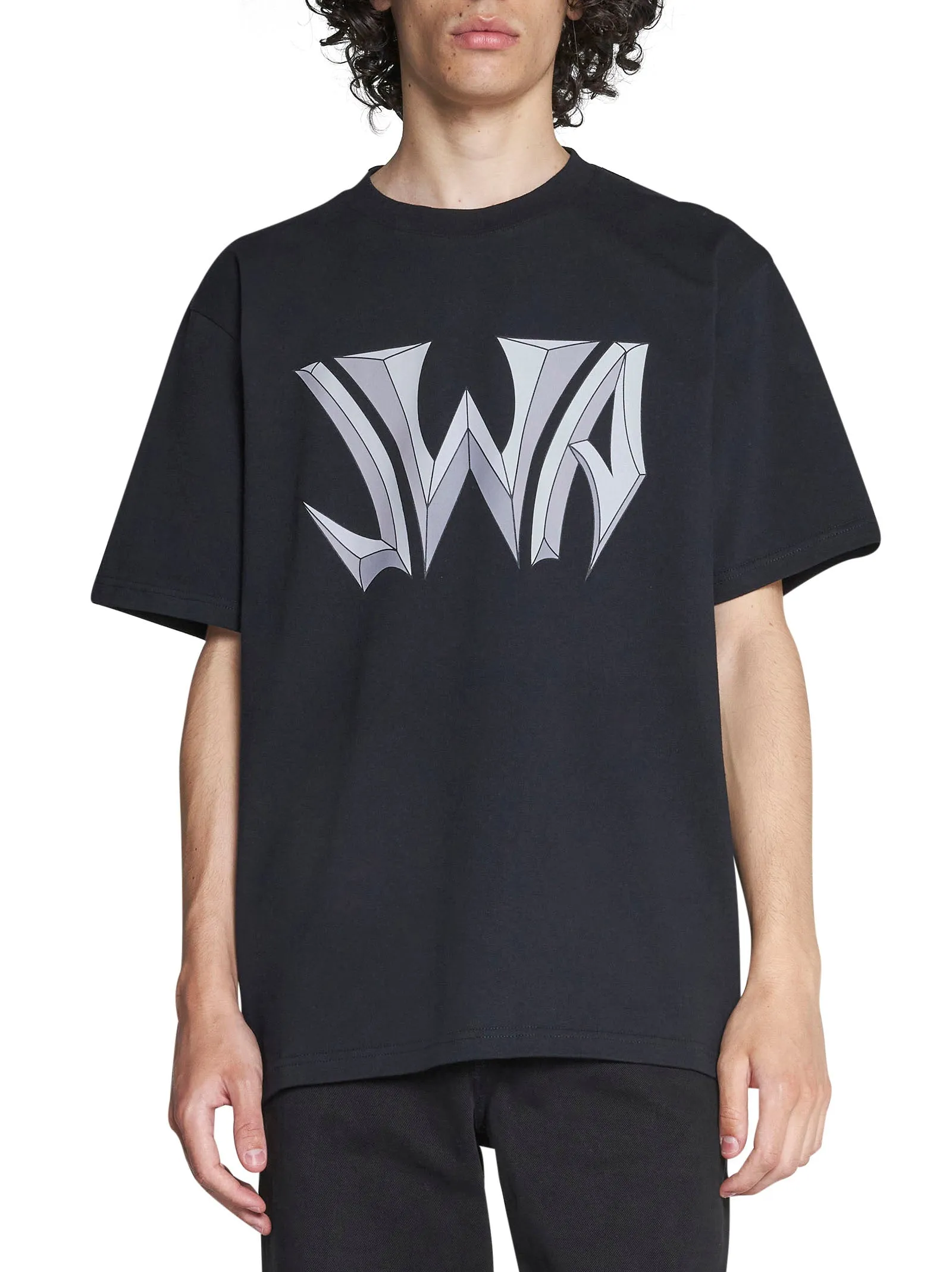 JW Anderson Logo Printed Crewneck T-Shirt