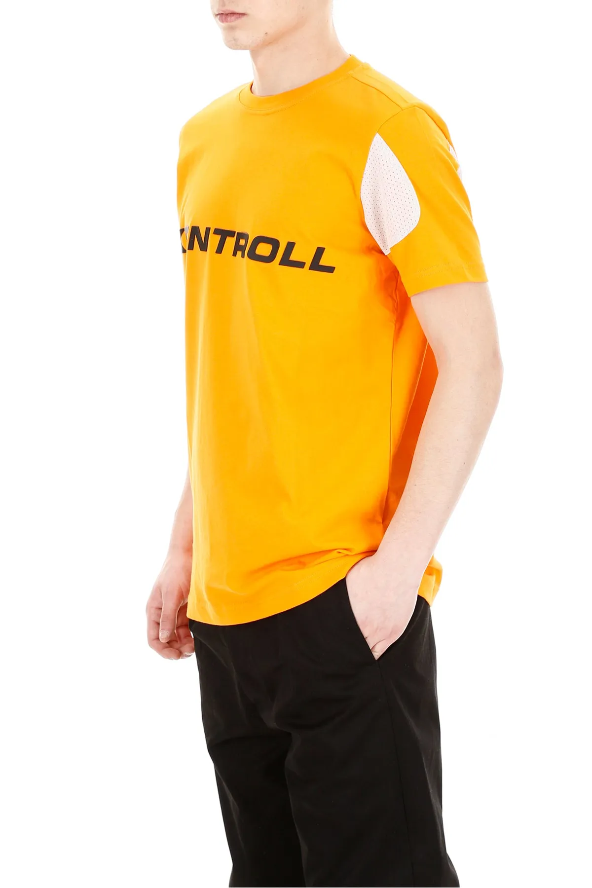 Kappa Kontroll Logo Mesh Detail T-Shirt