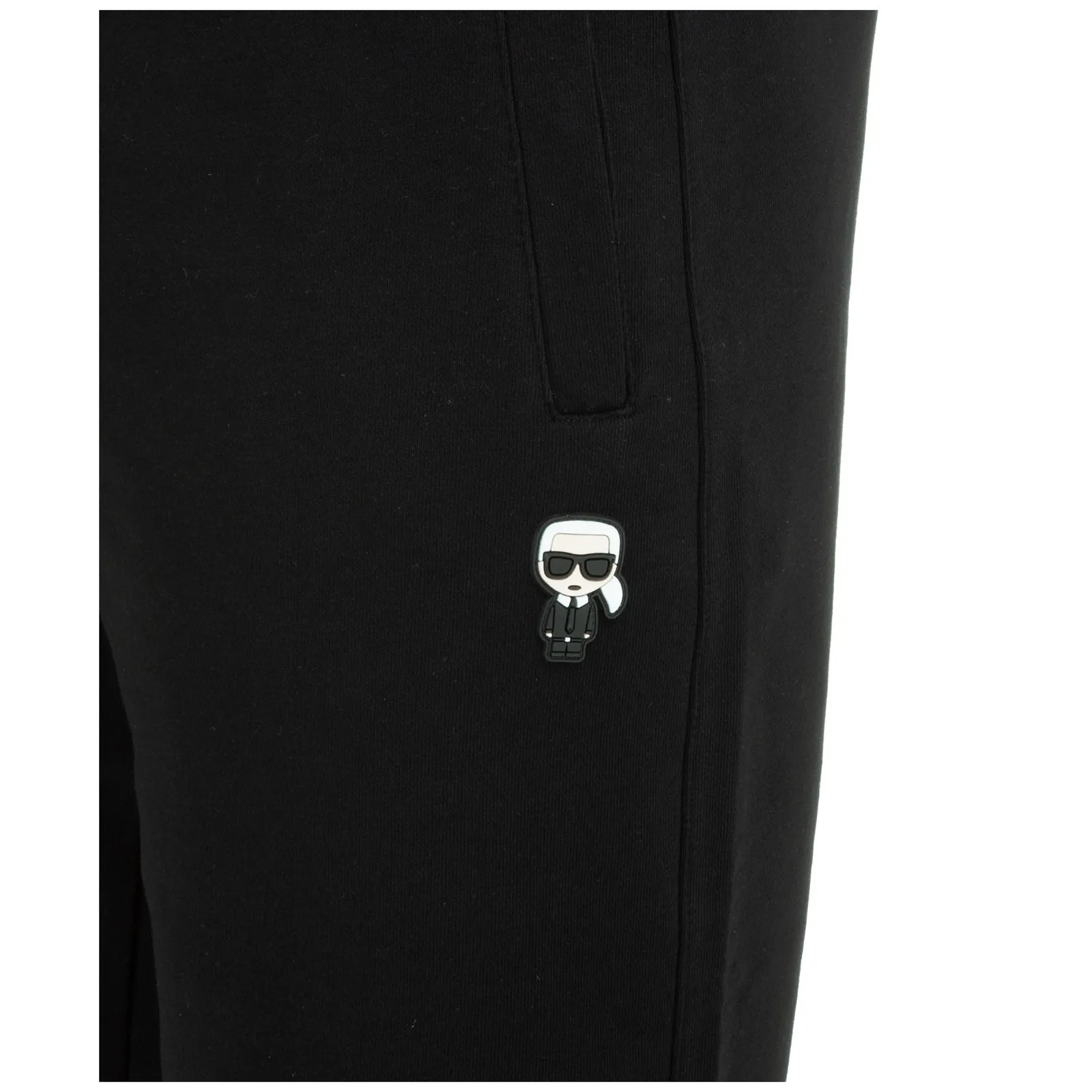 Karl Lagerfeld Graphic-Logo Print Drawstring Shorts