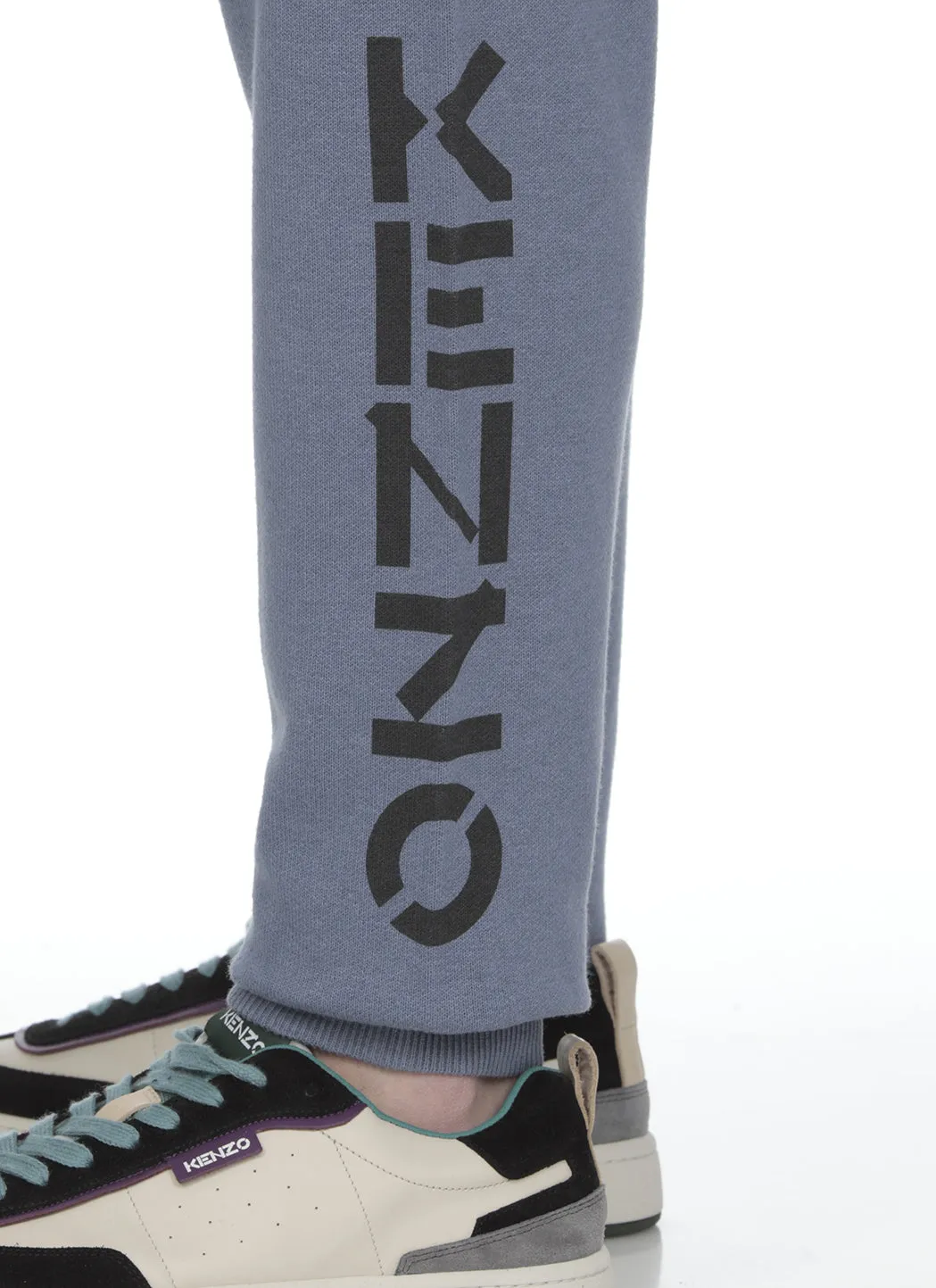 Kenzo Logo Printed Drawstring Track Pants