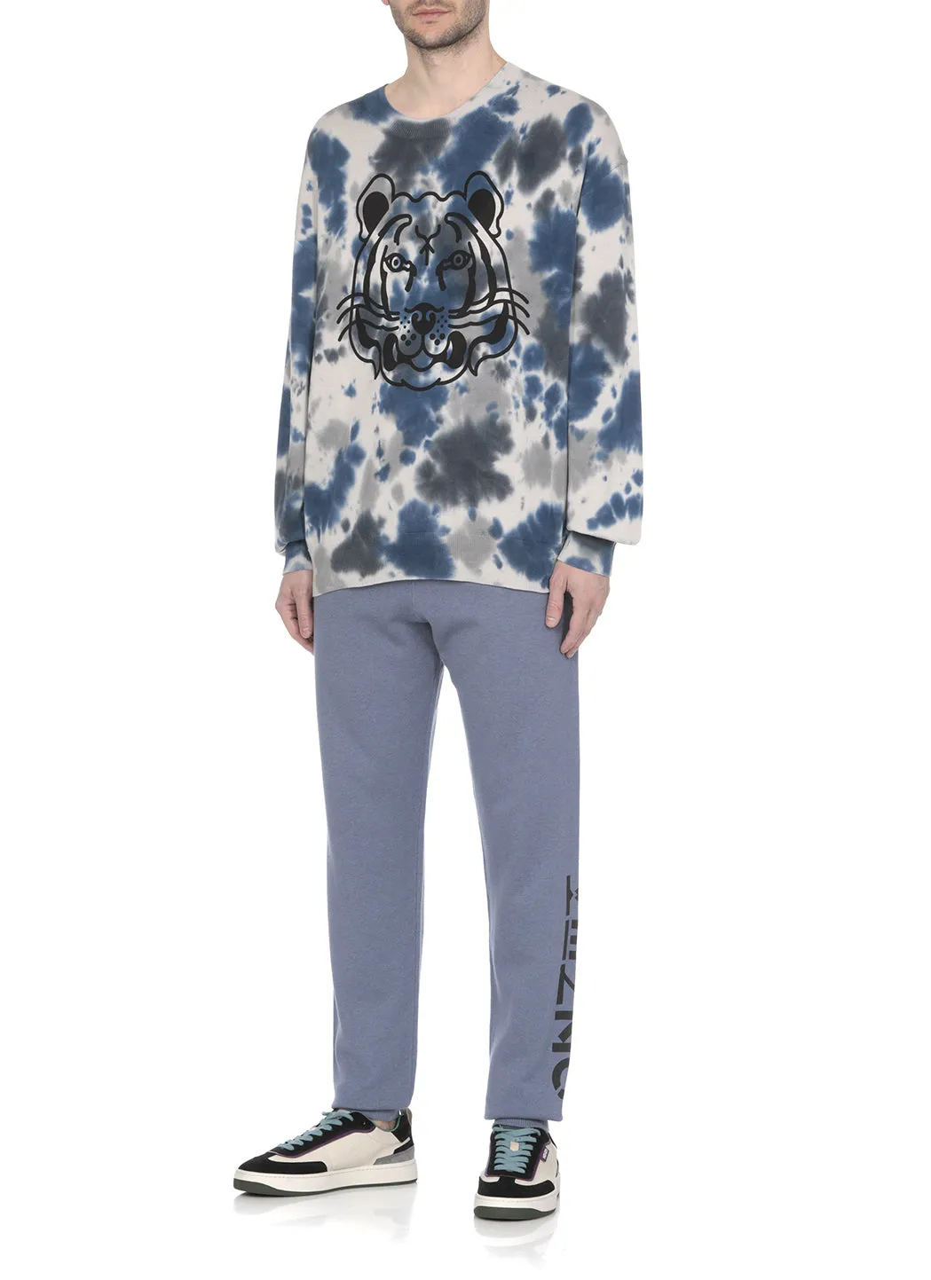 Kenzo Logo Printed Drawstring Track Pants