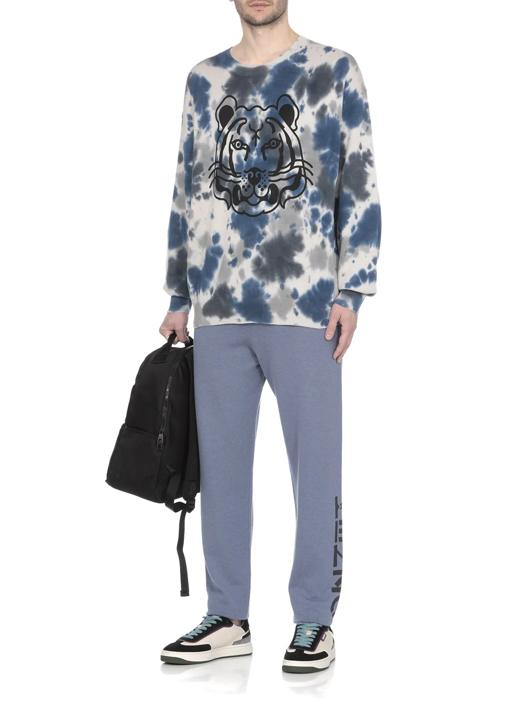 Kenzo Logo Printed Drawstring Track Pants