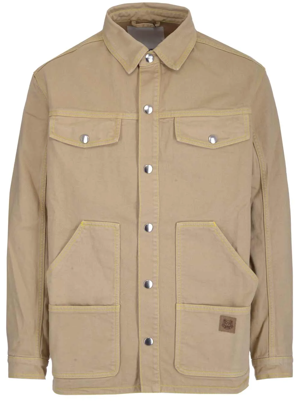 Kenzo Pocket Detailed Shirt Jacket