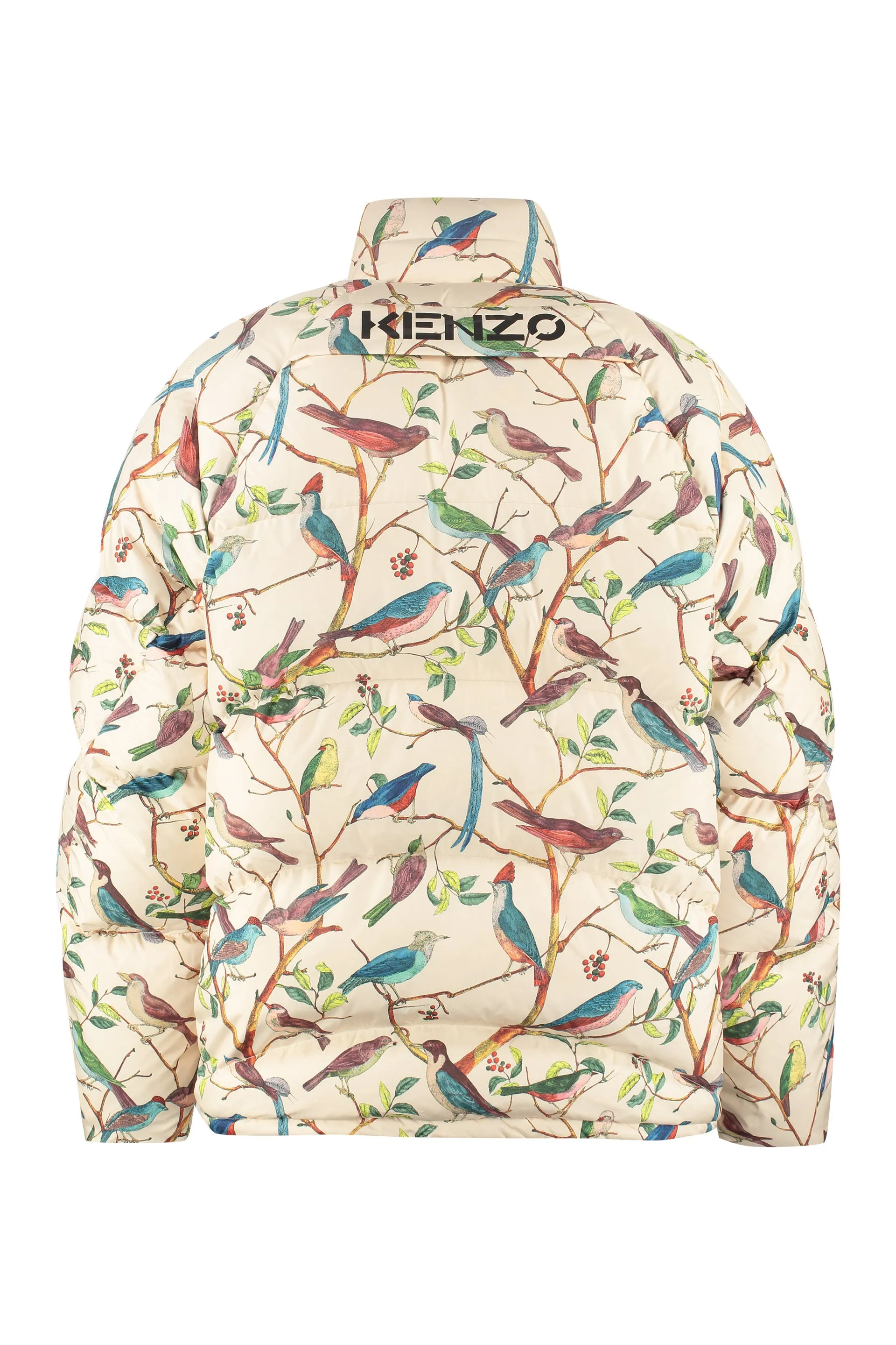 Kenzo Tapestry Of Birds Printed Puffer Jacket