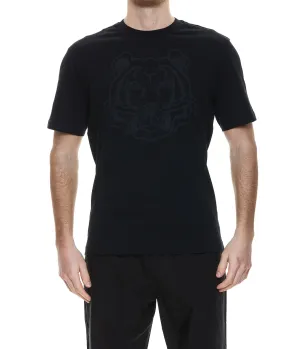 Kenzo Tiger Detailed Crewneck T-Shirt
