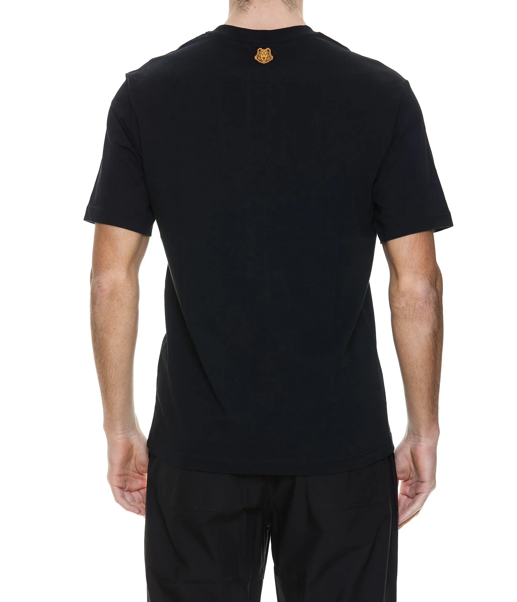 Kenzo Tiger Detailed Crewneck T-Shirt