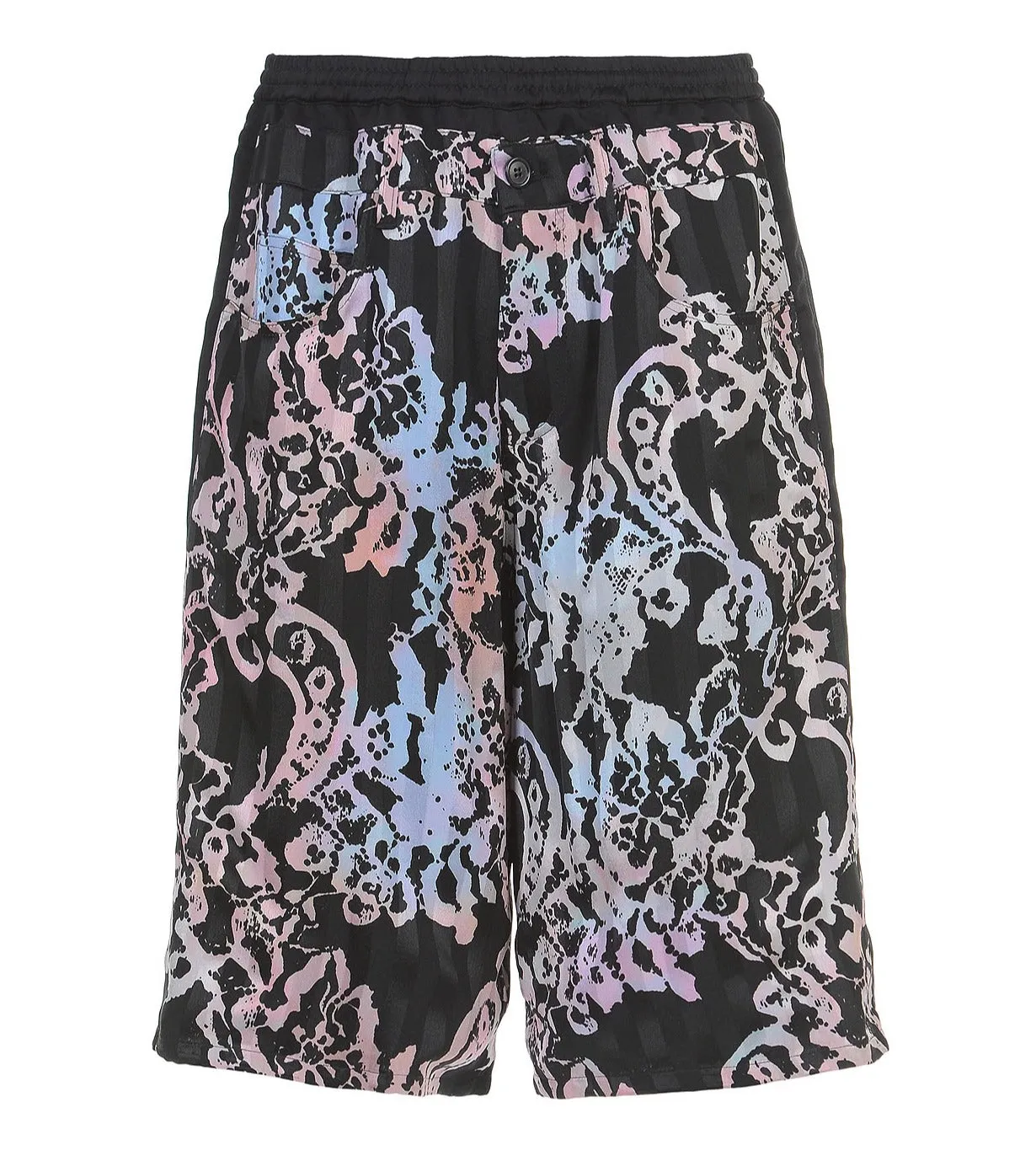 Koch Floral Printed Knee-Length Shorts