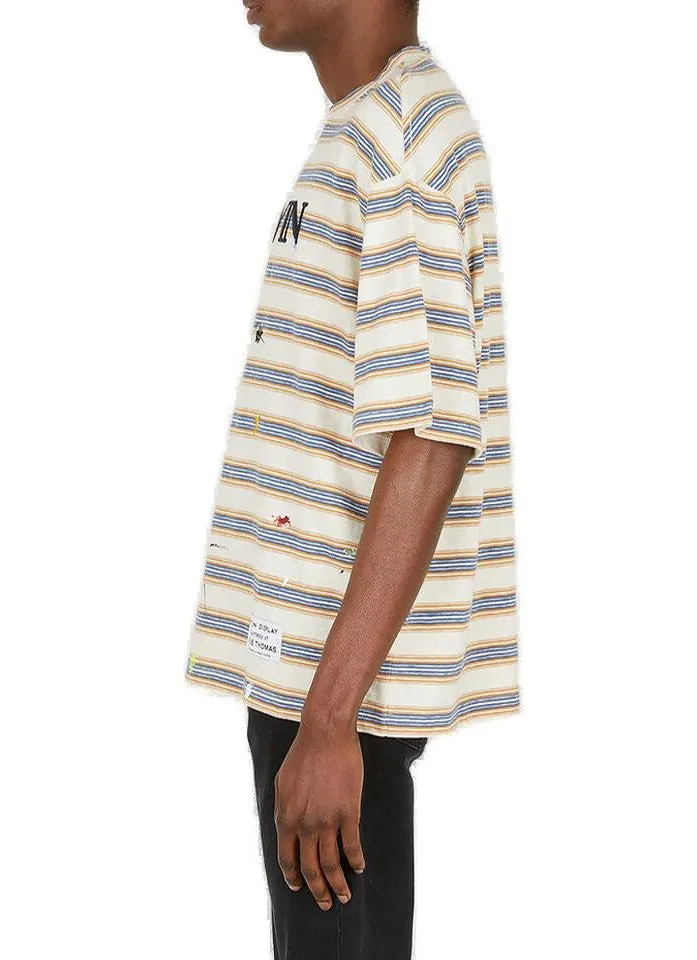 Lanvin X Gallery Dept. Logo Embroidered T-Shirt