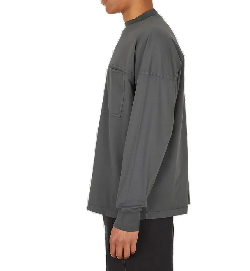 Lemaire Mockneck Long Sleeved T-Shirt