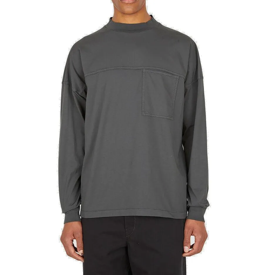 Lemaire Mockneck Long Sleeved T-Shirt