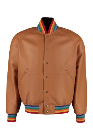 Loewe Buttoned Bomber Jacket