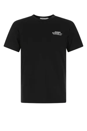 Maison Kitsun Logo Printed Classic T-Shirt