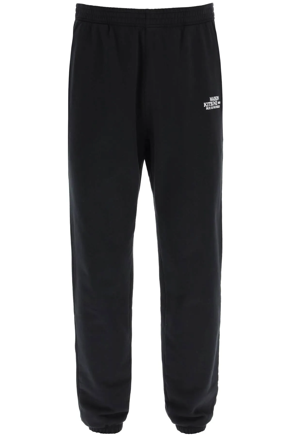 Maison Kitsun Logo Printed Jog Pants