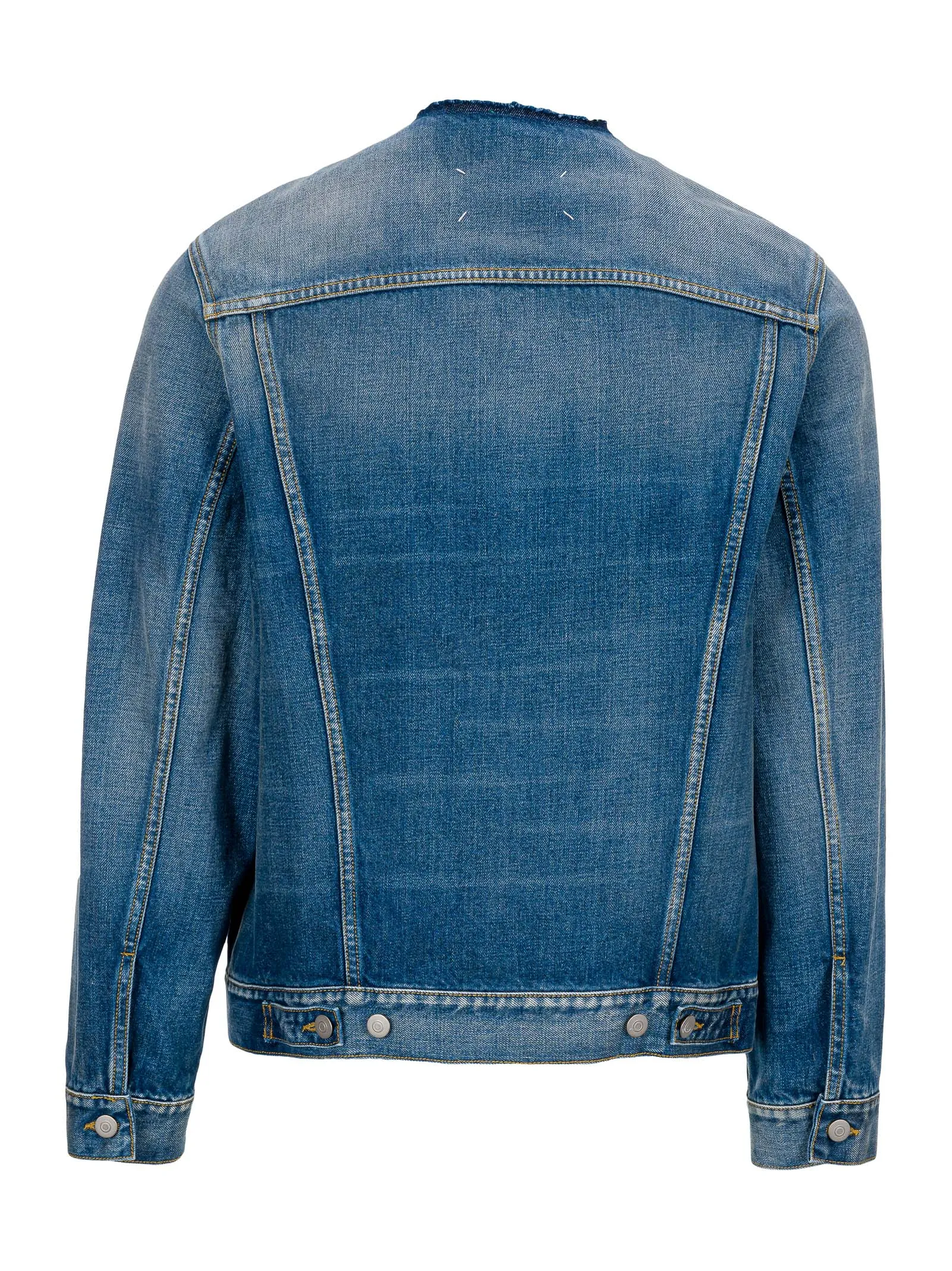 Maison Margiela Collarless Denim Jacket