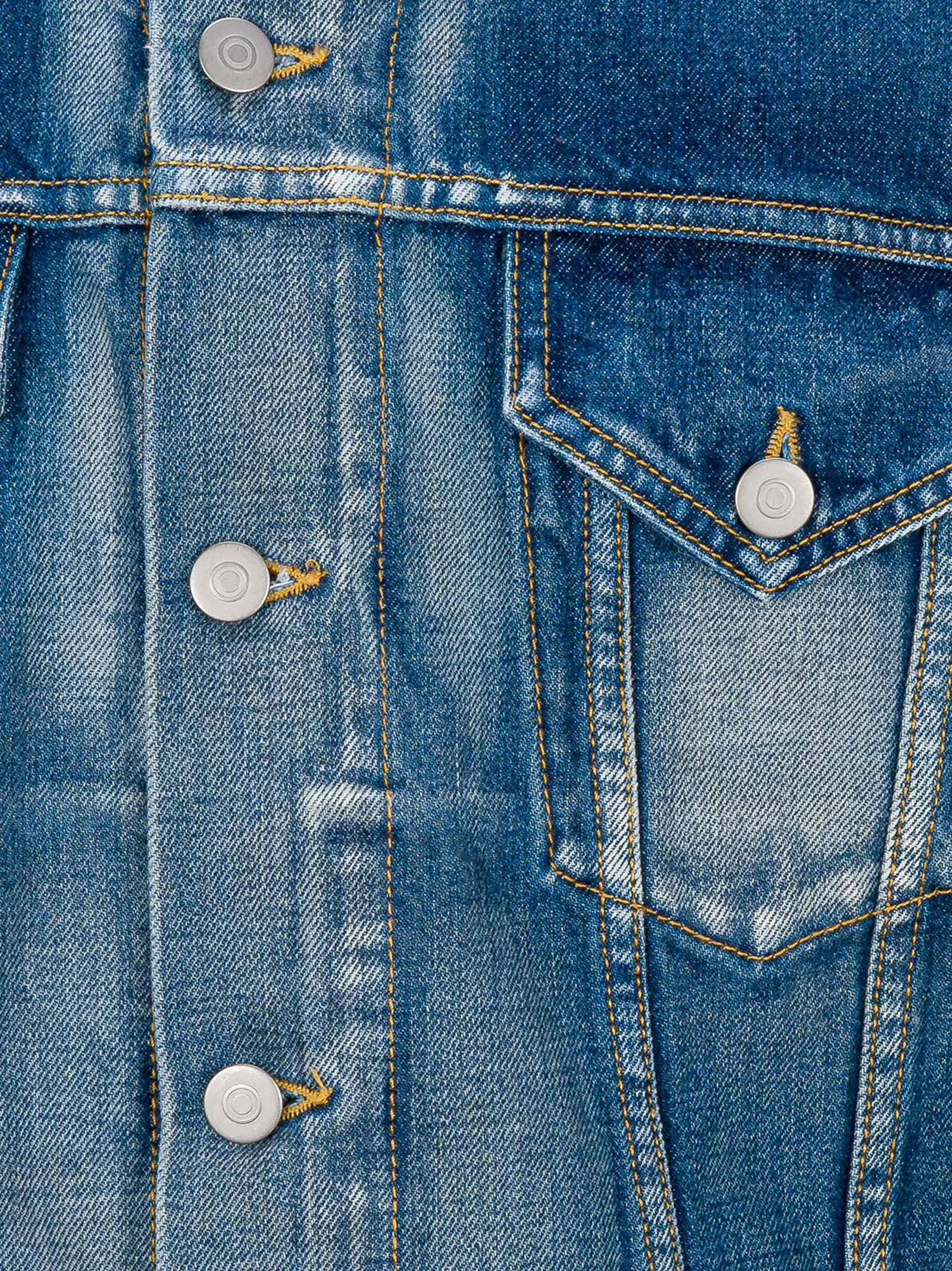 Maison Margiela Collarless Denim Jacket